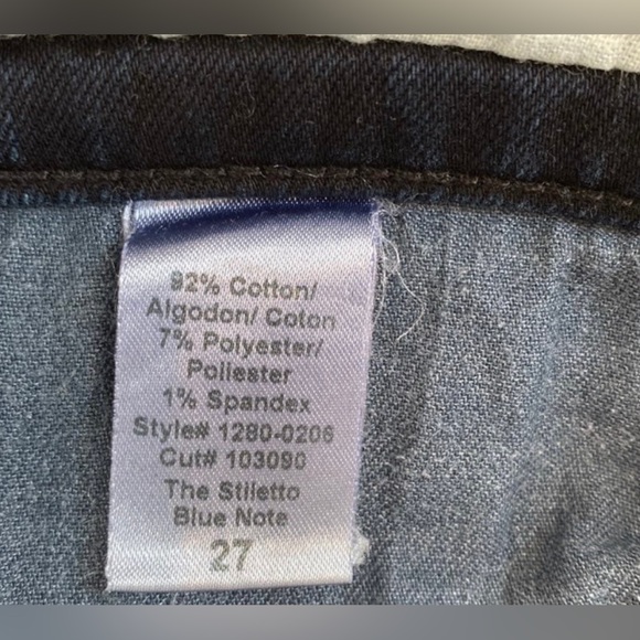 Current Elliott The Stiletto skinny denim jeans - Picture 2 of 4